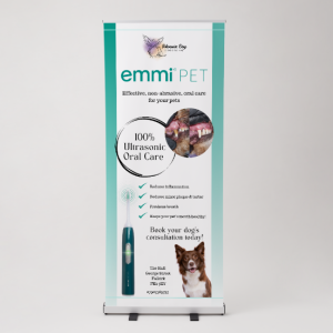 Personalised Emmi®-Pet Roller Banner